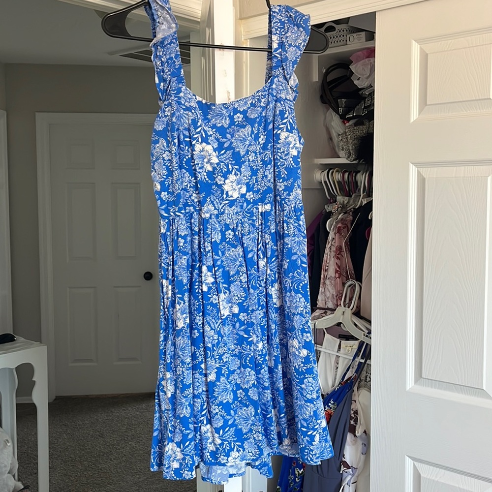 Lush Floral Summer Dress